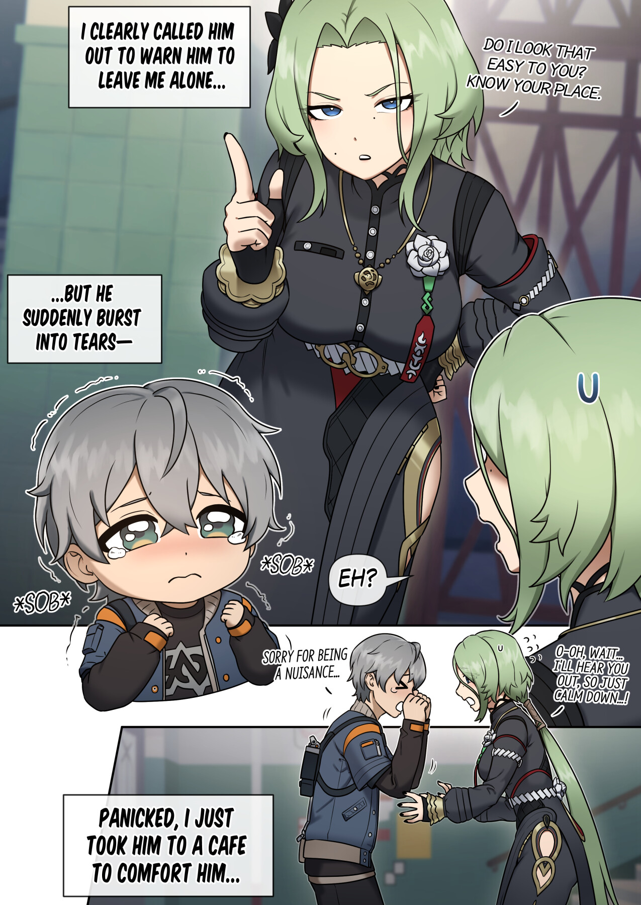 Hentai Manga Comic-Zenless Zone Zero Isolde-Read-3